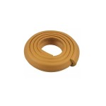 Corners protection strip, length 2 m, tables, baby's room, light brown ( tree ) color, 2.0 cm